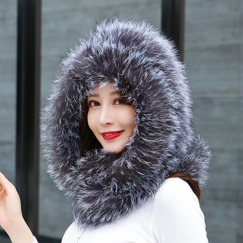 Fox fur scarf