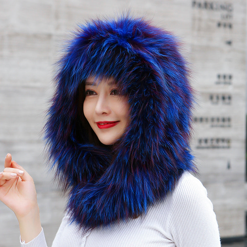 Fox fur scarf