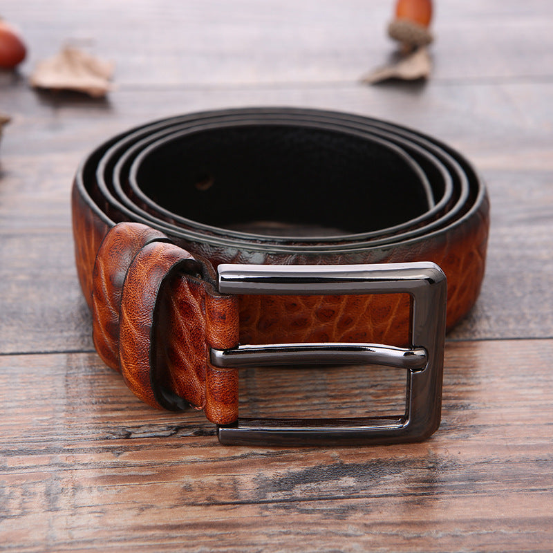 Europe And America Fashion Men's Business Belt New Creative Gift Belt