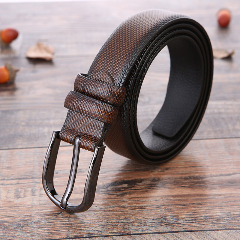 Europe And America Fashion Men's Business Belt New Creative Gift Belt