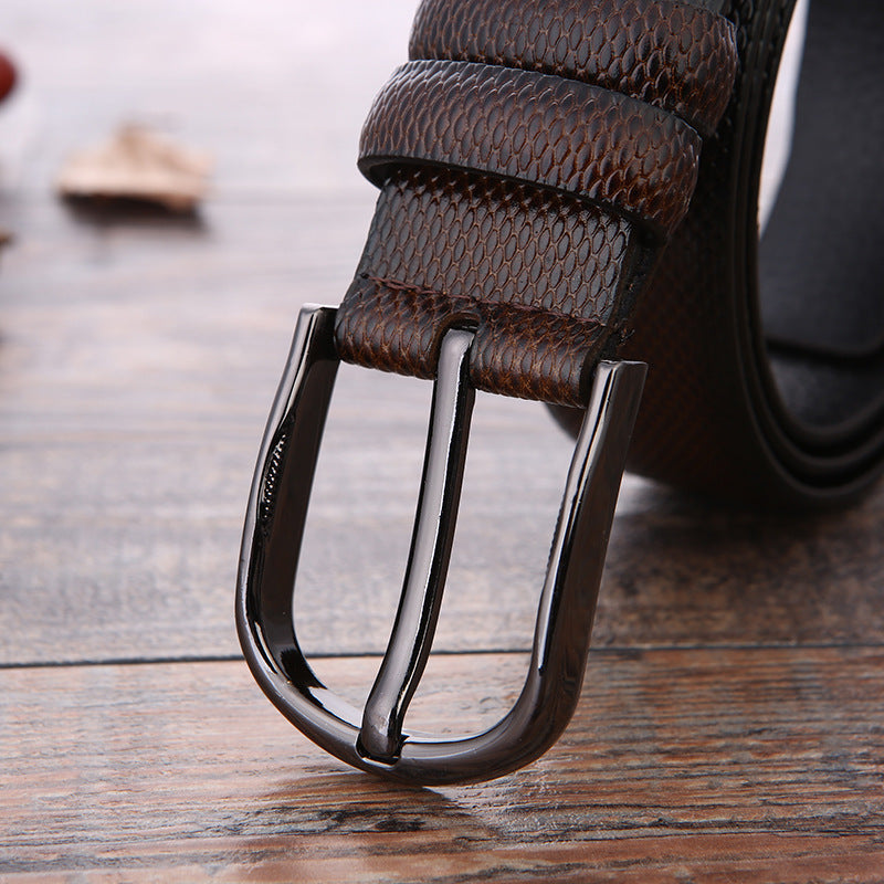 Europe And America Fashion Men's Business Belt New Creative Gift Belt