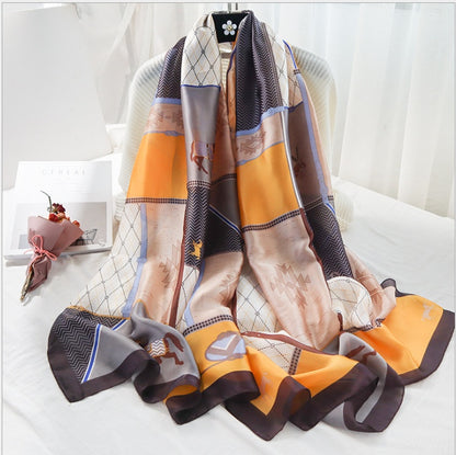 Women's silk scarf
