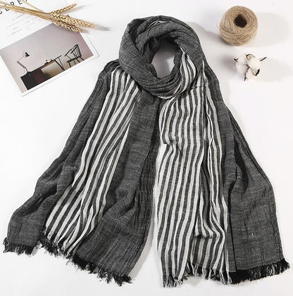 Silk embroidered scarf