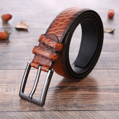 Europe And America Fashion Men's Business Belt New Creative Gift Belt