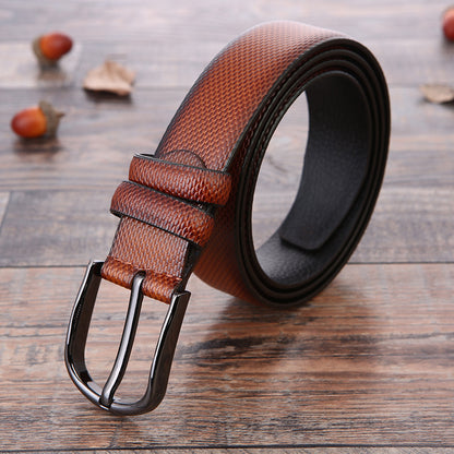 Europe And America Fashion Men's Business Belt New Creative Gift Belt