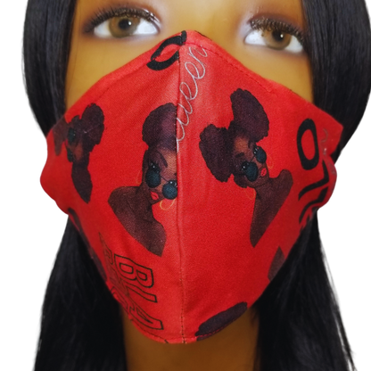 RR3 Panda Mask "Red Queen"